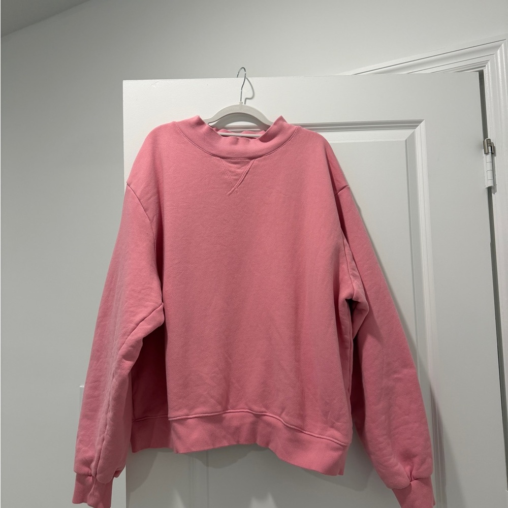 Parke Pink Summerland Mockneck